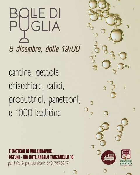 Special Happy Hour: Bolle di Puglia