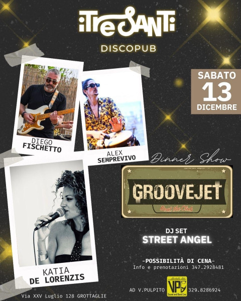 Groove Jet live con Katia De Lorenzis + Dj set