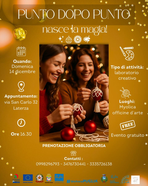 Punto dopo punto: nasce la magia