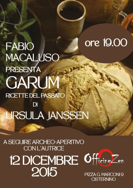 Viaggio nei Sapori Antichi: Presentazione del libro "Garum - Ricette del passato" di Ursula Janssen