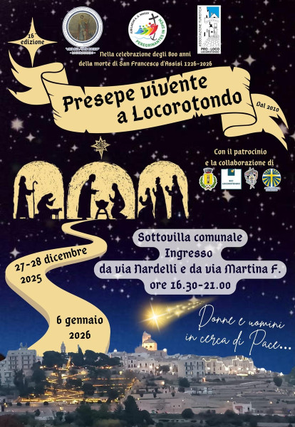 Presepe vivente di Locorotondo