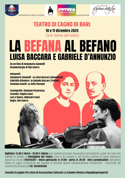 LA BEFANA AL BEFANO Luisa Baccara e Gabriele D'annunzio