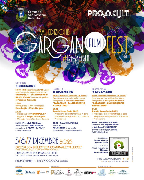 Gargano FilmFest XVII - Provo.Corto 2025 #ReMedia