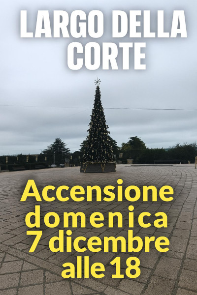 Inaugurazione ufficiale del Natale
