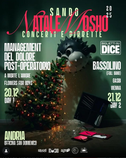 MANAGEMENT DEL DOLORE POST-OPERATORIO + BASSOLINO full band
