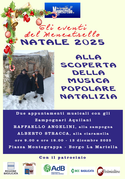 Alla scoperta della musica popolare Natalizia