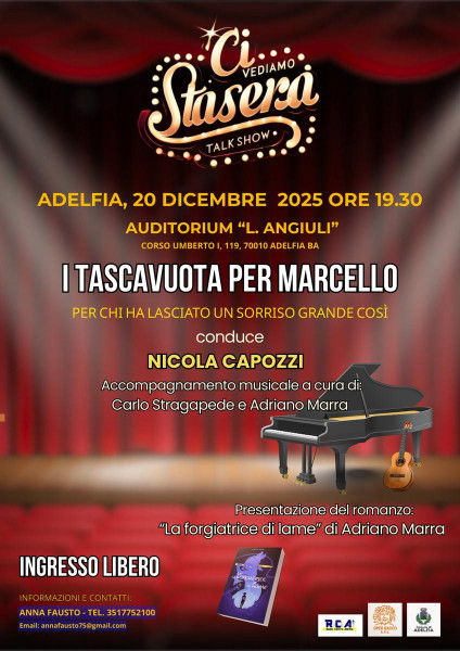 Ci vediamo stasera  I TASCAVUOTA PER MARCELLO