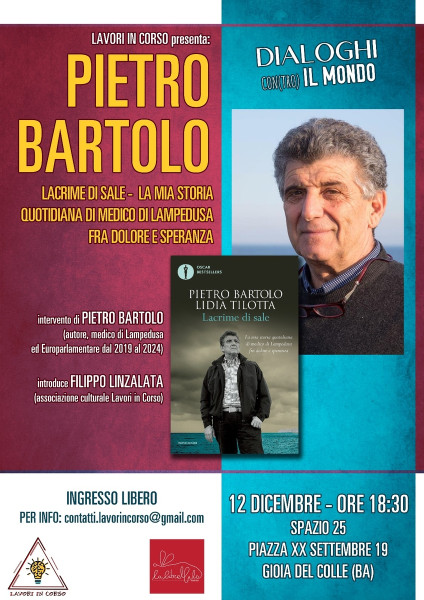 PIETRO BARTOLO, il medico di Lampedusa a Dialoghi con(tro) il mondo