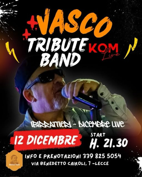 Vasco.Kom live a I Birrattieri!