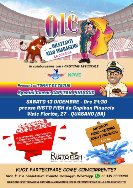 Olè... Dilettanti allo sbaraglio - LA CORRIDA! 4^a tappa