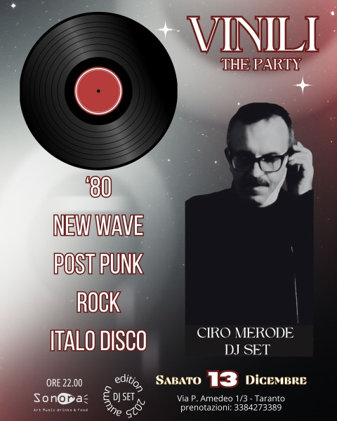 "Vinili - The Party": Gli Anni '80