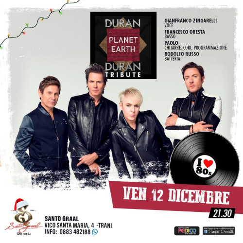 Planet Earth - Duran Duran tribute live a Trani