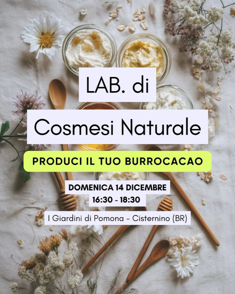 Lab. di Cosmesi Naturale