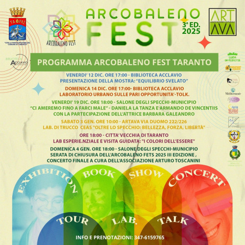 Arcobaleno Fest III edizione 2025 -tappe 1 e 2
