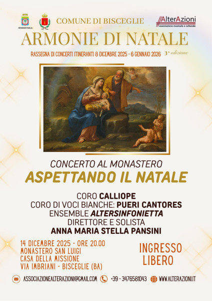 Concerto 'Aspettando il Natale' con Pueri Cantores e coro Calliope