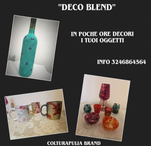 Deco Blend. Come decorare oggetti riciclati