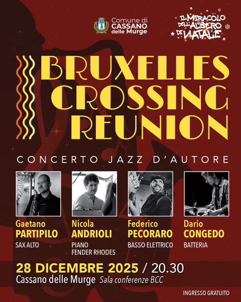PARTIPILO-ANDRIOLI-PECORARO-CONGEDO Bruxelles Crossing Reunion