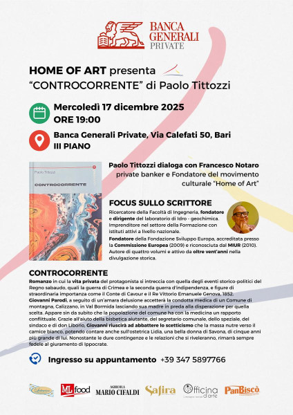 Paolo Tittozzi presenta CONTROCORRENTE