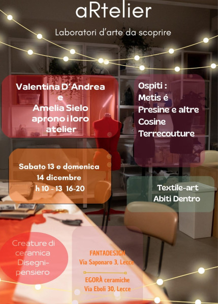 aRtelier – Laboratori d’arte da scoprire