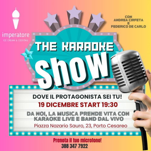 The Karaoke Show Torna All’imperatore Bar