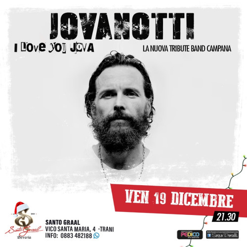 I Love You JOVA - Jovanotti Tribute Band live a Trani