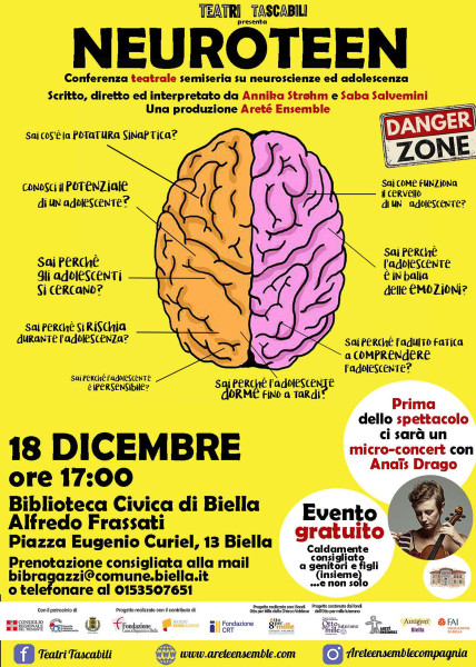 Neuroteen e il micro-concerto di Anais Drago |Teatri Tascabili|