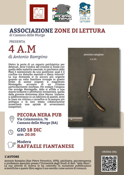 Presentazione del libro 4 A.M.