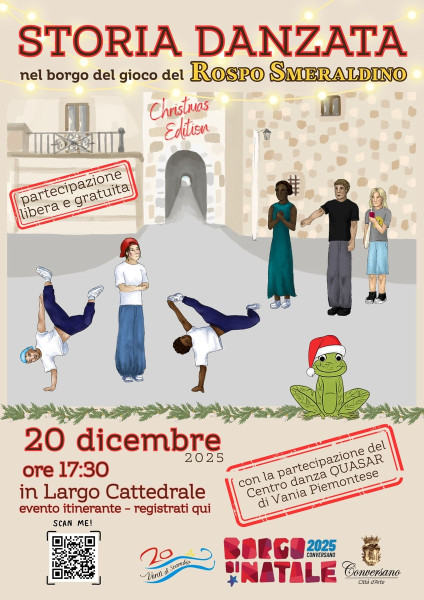 STORIA DANZATA nel Borgo del Gioco del Rospo Smeraldino