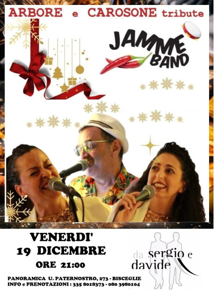 ARBORE e CAROSONE live tribute con la JAMME BAND