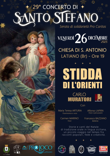 XXIX Concerto di Santo Stefano, serata di solidarietà