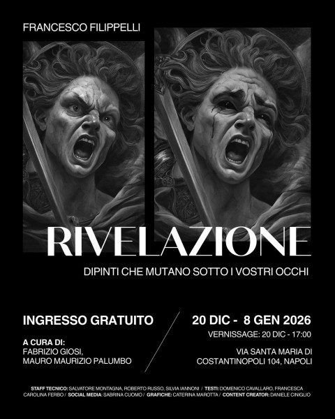 Rivelazione - Dipinti che mutano sotto i vostri occhi, mostra dell’artista Francesco Filippelli