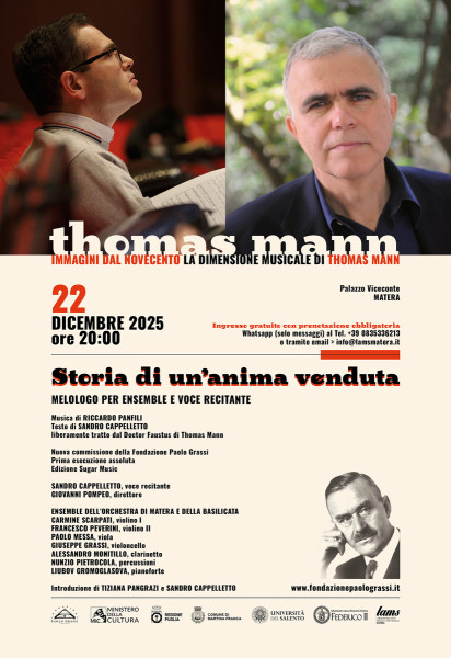 Concerto "Storia di un'anima venduta" - Thomas Mann 150