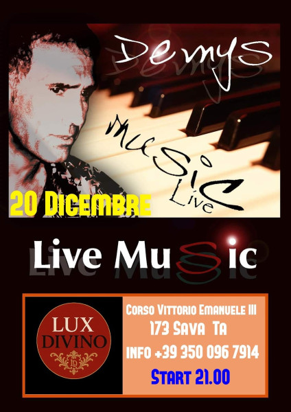 Demys Music Live: L'Eccellenza in Salento