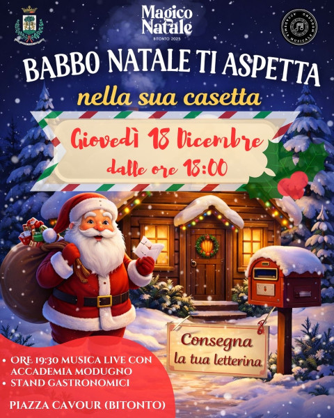 Babbo Natale ti aspetta