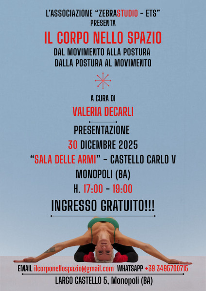 Il corpo nello spazio: incontro sulla consapevolezza corporea