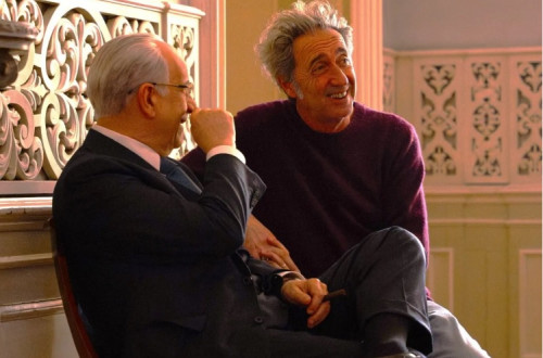La grazia con Paolo Sorrentino e Toni Servillo