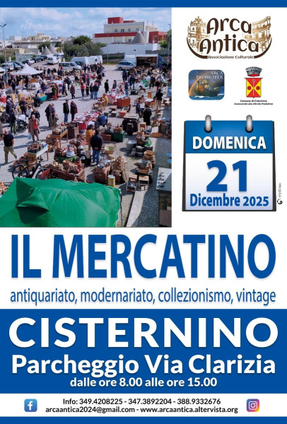 Mercatino dell’antiquariato Vintage e Artigianato