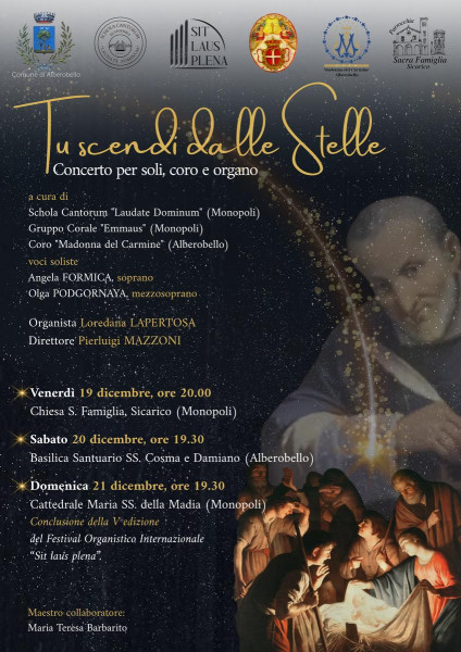 "Tu scendi dalle stelle" - Concerto per coro e organo