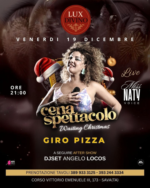 cena Spettacolo: "Waiting Christmas"