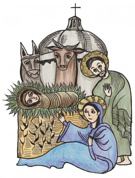 Annullo filatelico 'Natale nel Centro Storico' del Circolo 'Rospo' di Massafra