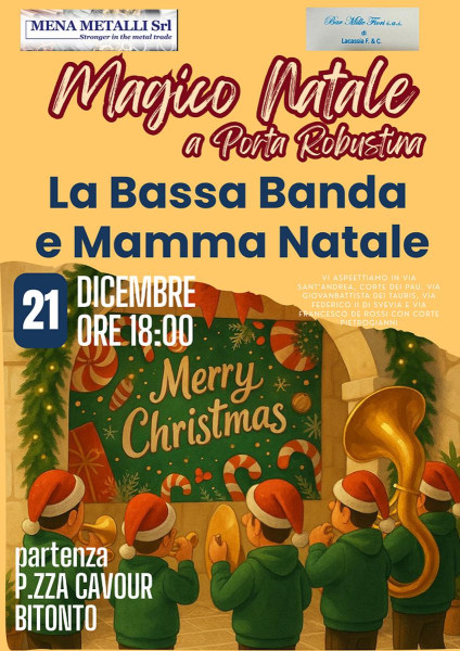 Musica e tradizione: da piazza Cavour a Porta Robustina con la Bassa Banda