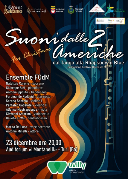 Suoni dalle 2 Americhe  dal Tango alla Rhapsody in Blue