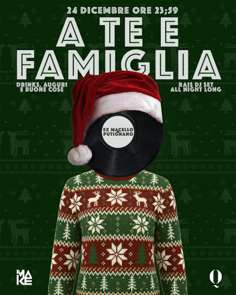 A TE E FAMIGLIA! - RAIS djset la notte di Natale