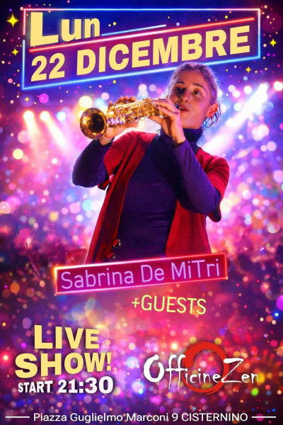 Sabrina De Mitri + guests ~ live show