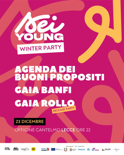 SEI Young - Gaia Rollo + Gaia Banfi + Agenda dei buoni propositi live
