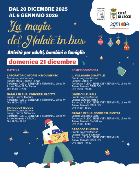Magia del Natale in Bus, Una Domenica Piena di Musica