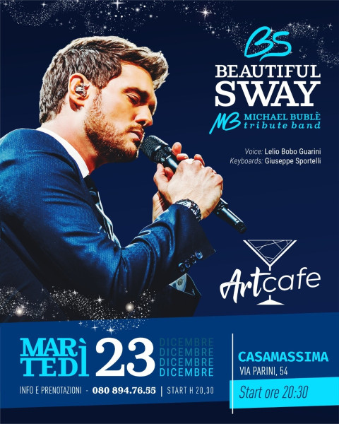 Michael Buble Tribute Band - Cena Spettacolo