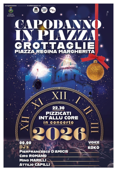 Capodanno in piazza con Pizzicati int'allu Core CJ