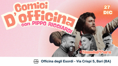 Comici d’Officina con Pippo Ricciardi