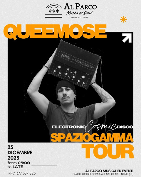 Queemose presenta Spaziogamma tour